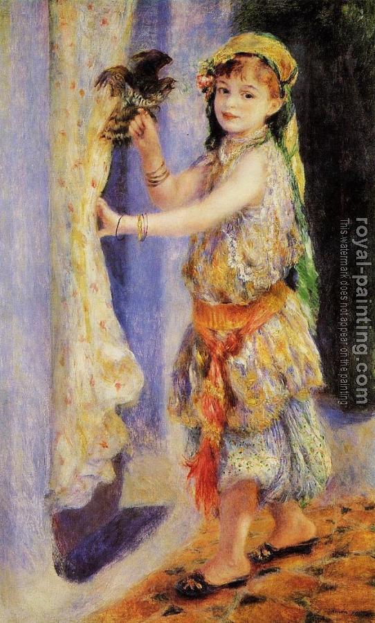 Pierre Auguste Renoir : Girl with Falcon